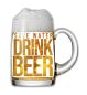 Preview: Aufkleber Save Water drink Beer